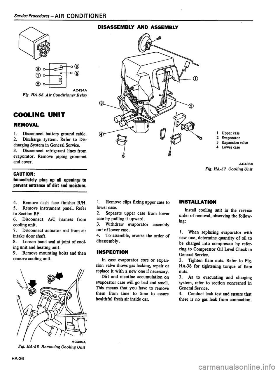 DATSUN 310 1980  Service Repair Manual 