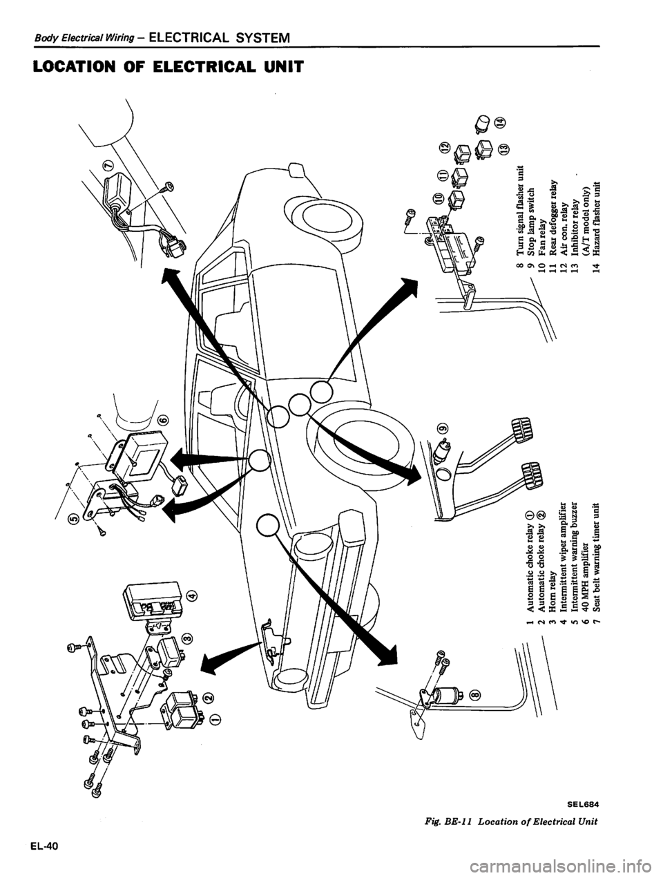 DATSUN 310 1980  Service Repair Manual 