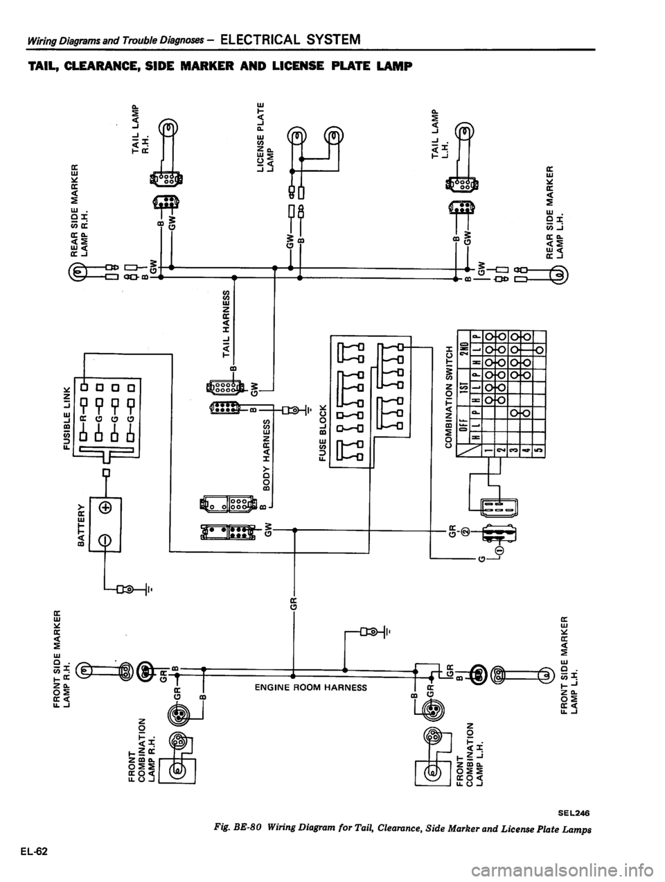 DATSUN 310 1980  Service Repair Manual 