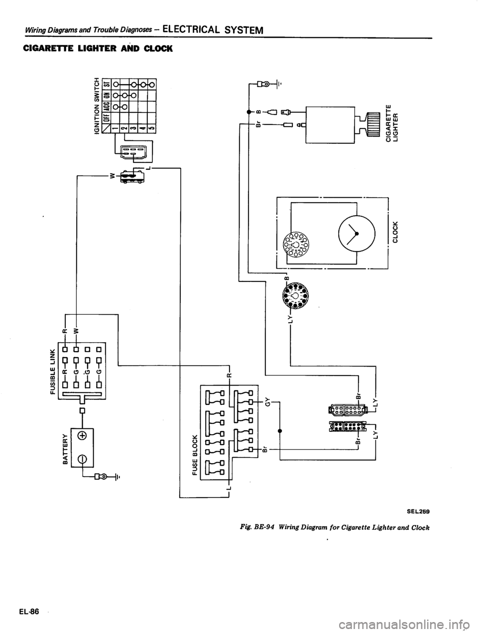 DATSUN 310 1980  Service Repair Manual 