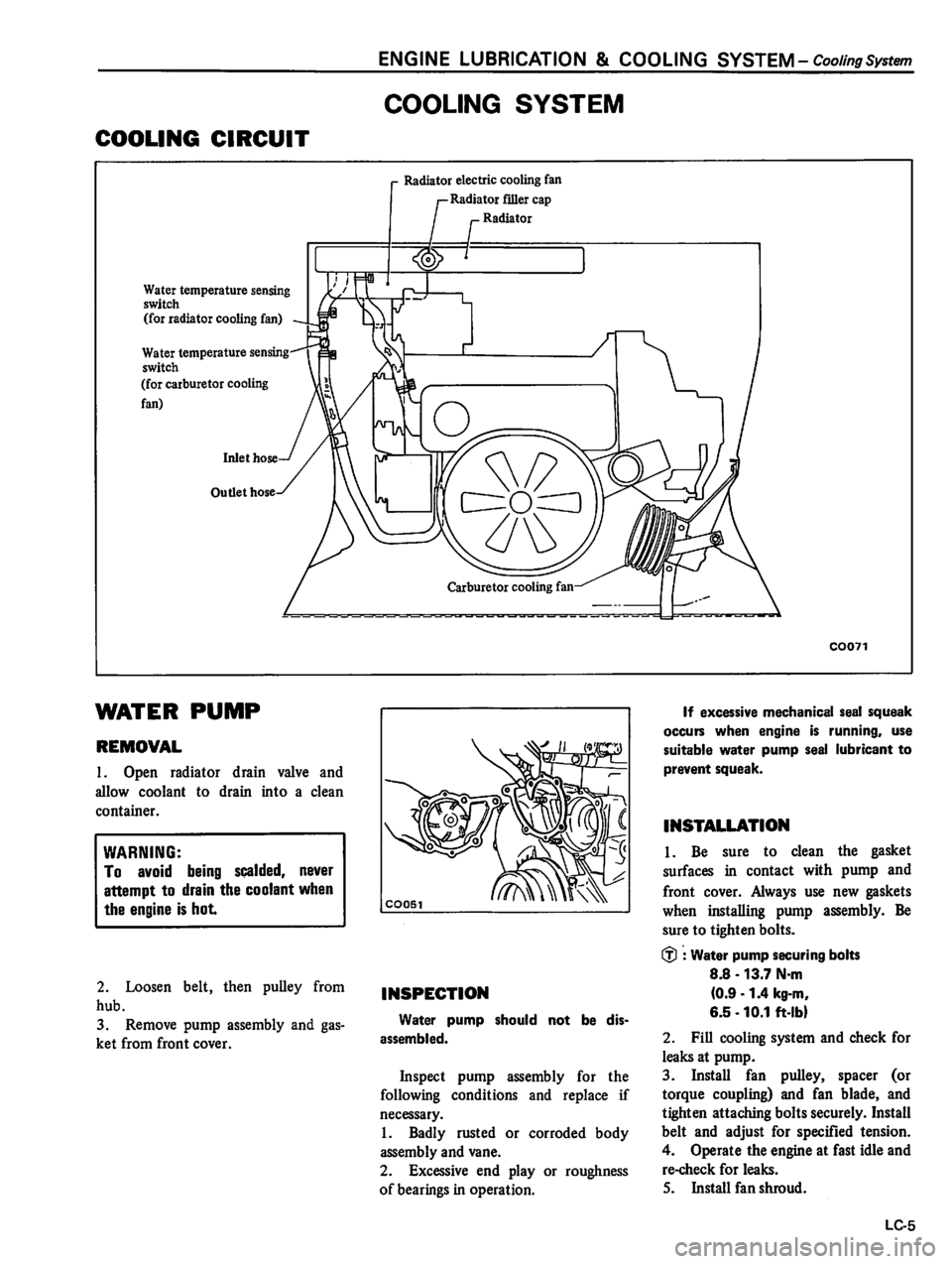 DATSUN 310 1980 Service Manual PDF DATSUN 310 1980 Service Manual PDF