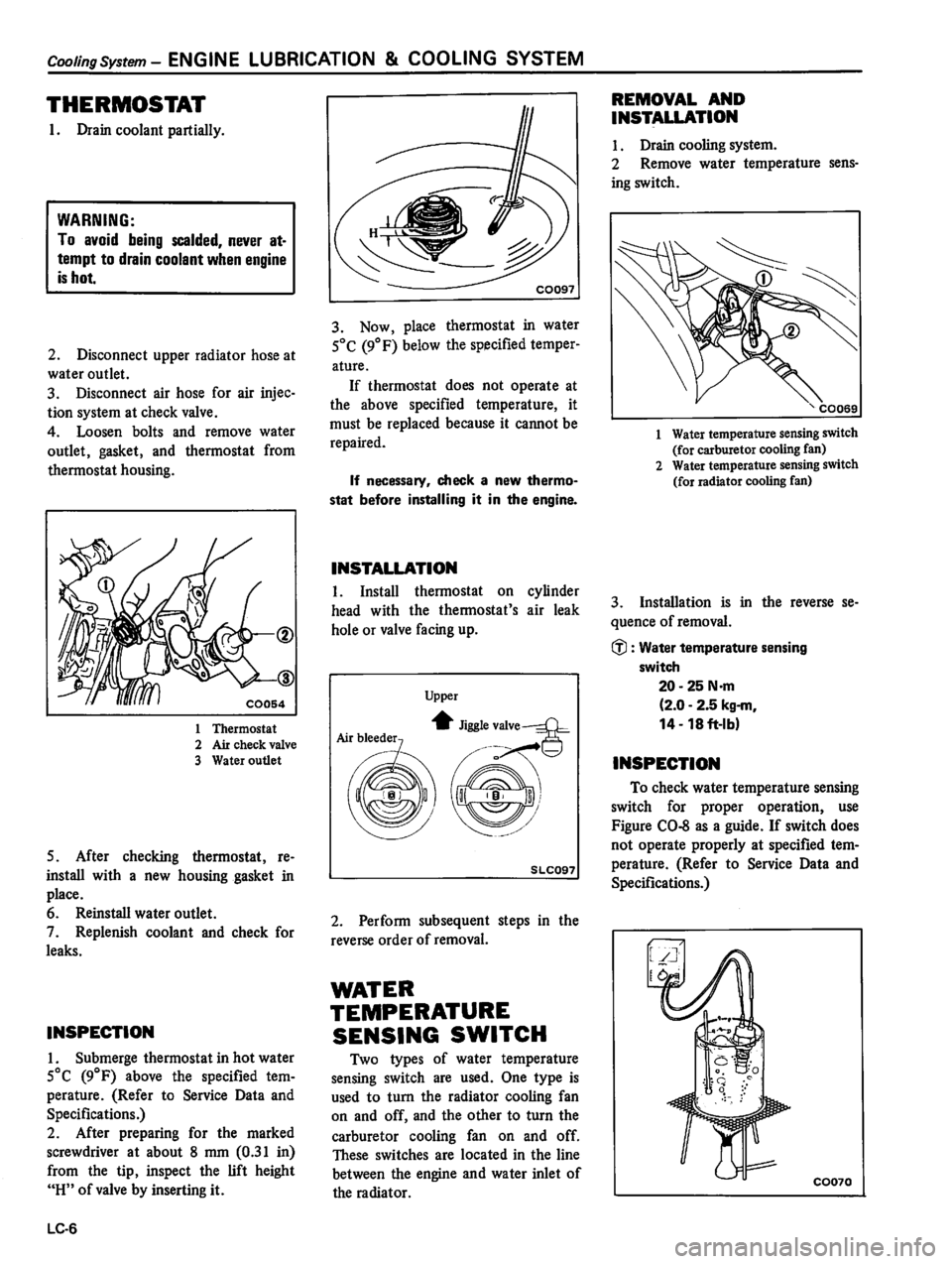 DATSUN 310 1980 Service Manual PDF DATSUN 310 1980 Service Manual PDF