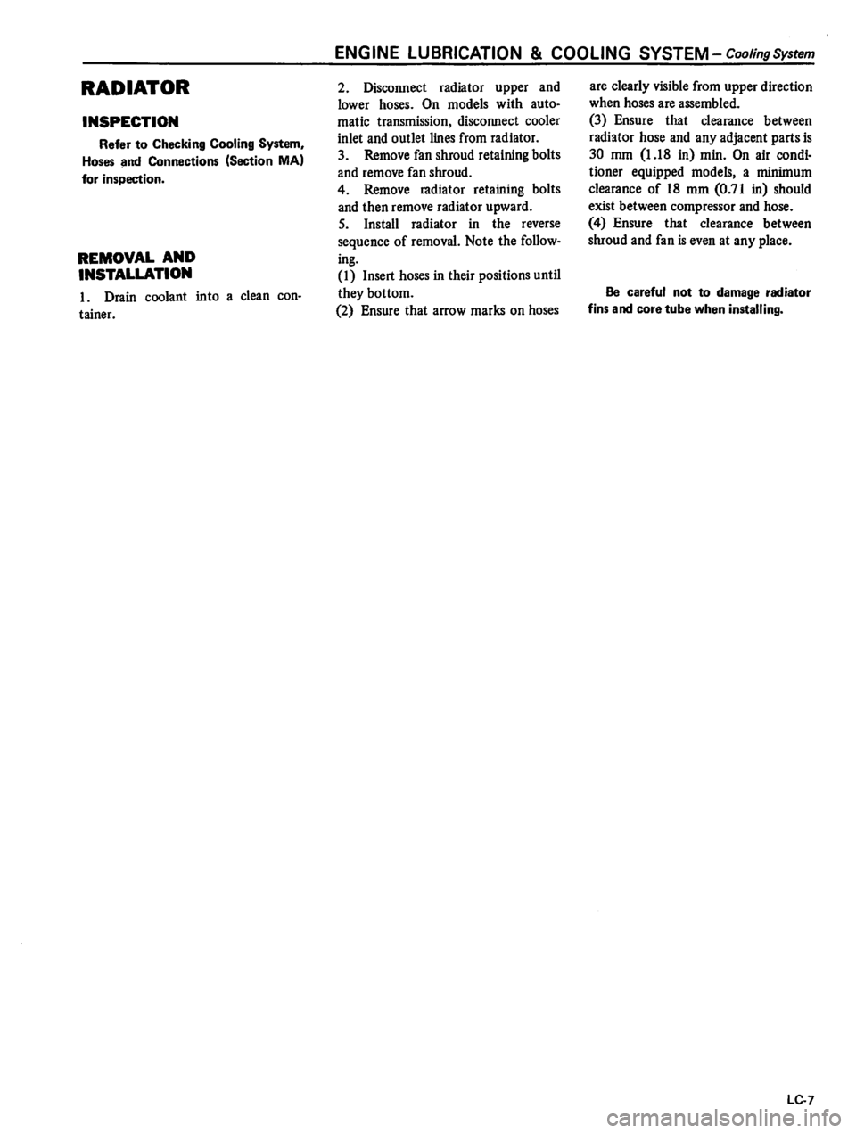 DATSUN 310 1980 Service Manual PDF DATSUN 310 1980 Service Manual PDF