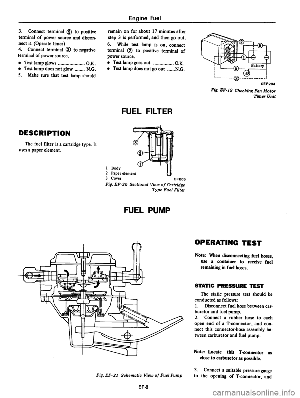 DATSUN 310 1980 Service Manual Online DATSUN 310 1980 Service Manual Online