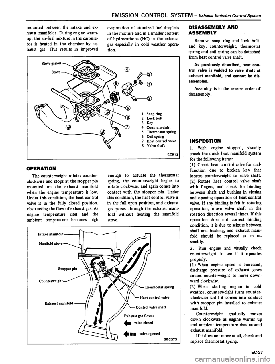 DATSUN 310 1981 Service Repair Manual DATSUN 310 1981 Service Repair Manual