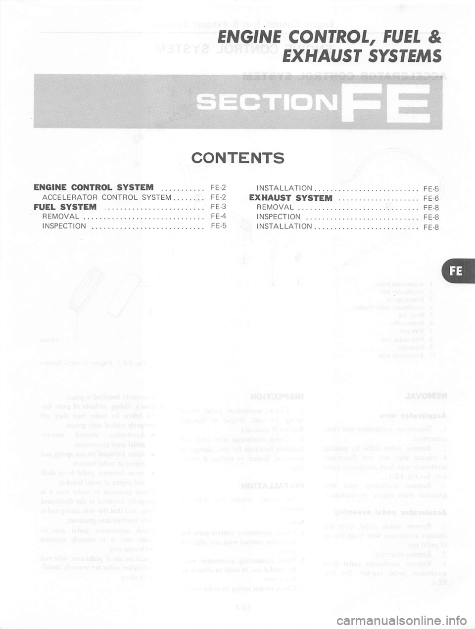 DATSUN 310 1981 Service Repair Manual DATSUN 310 1981 Service Repair Manual