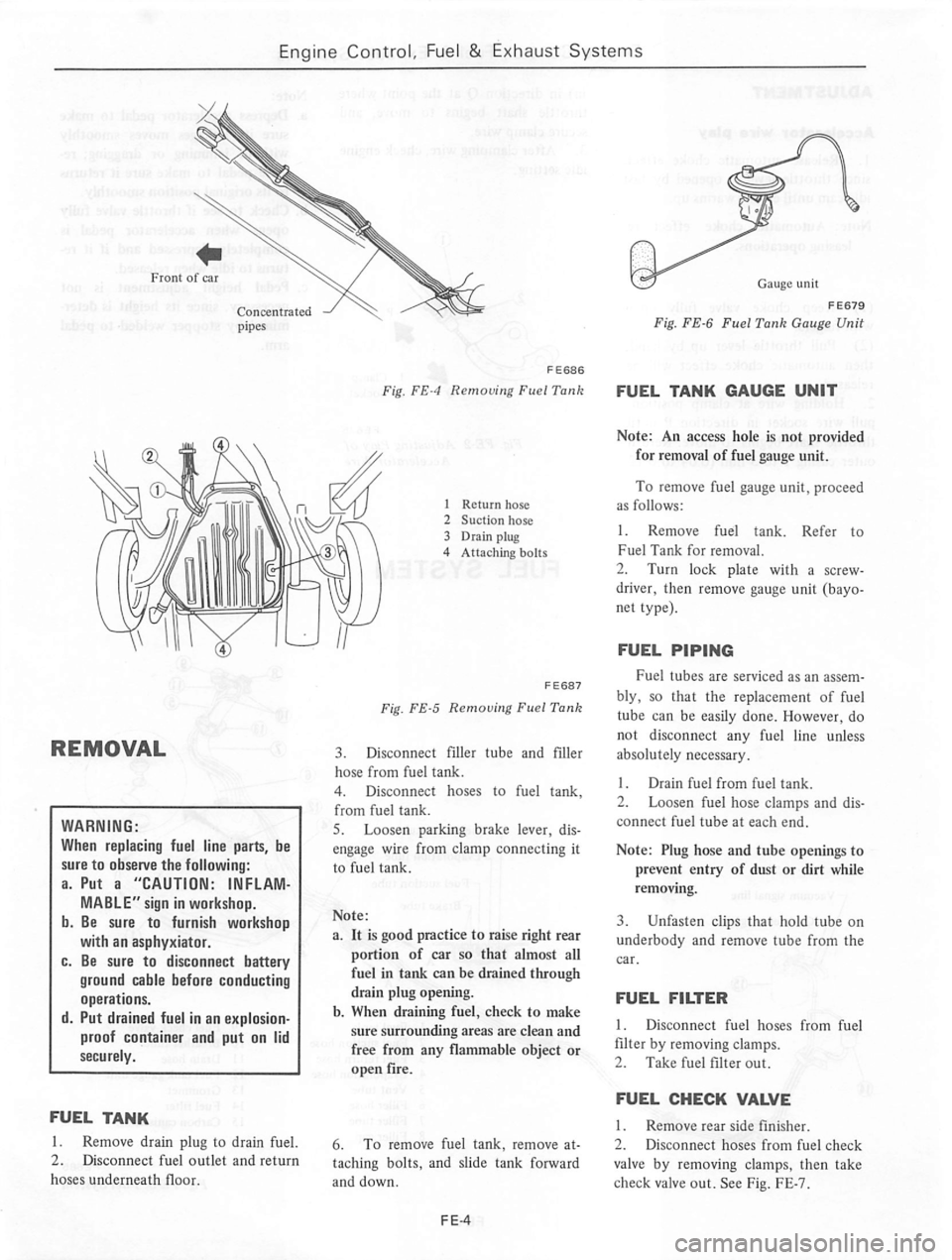 DATSUN 310 1981 Service Repair Manual DATSUN 310 1981 Service Repair Manual