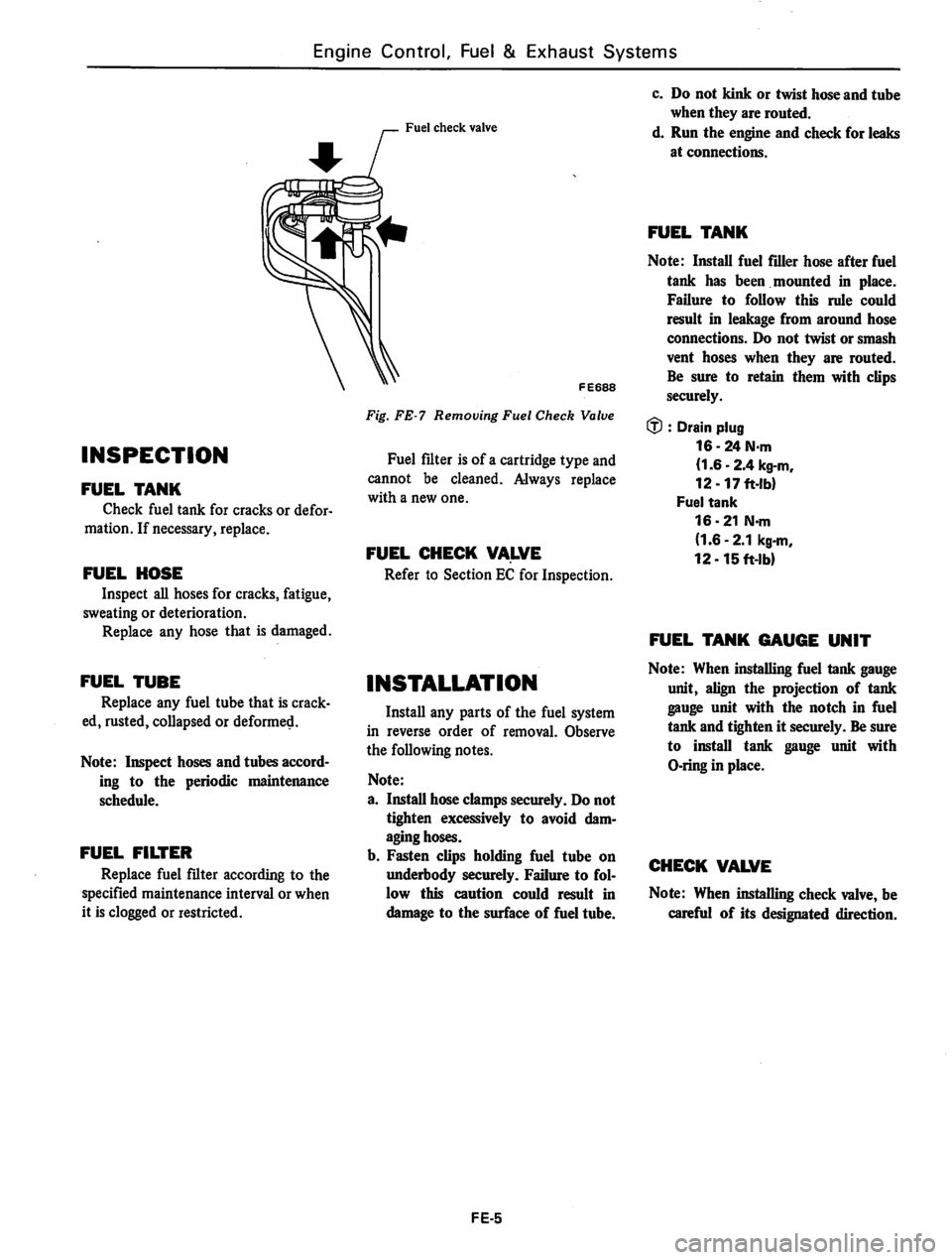 DATSUN 310 1981 Service Repair Manual DATSUN 310 1981 Service Repair Manual