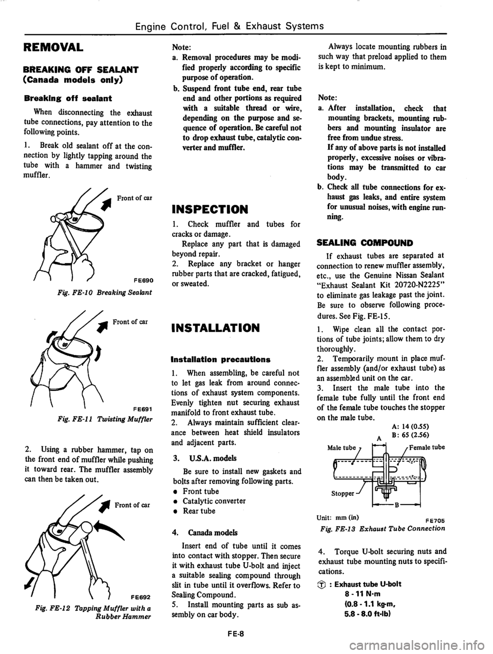 DATSUN 310 1981 Service Repair Manual DATSUN 310 1981 Service Repair Manual