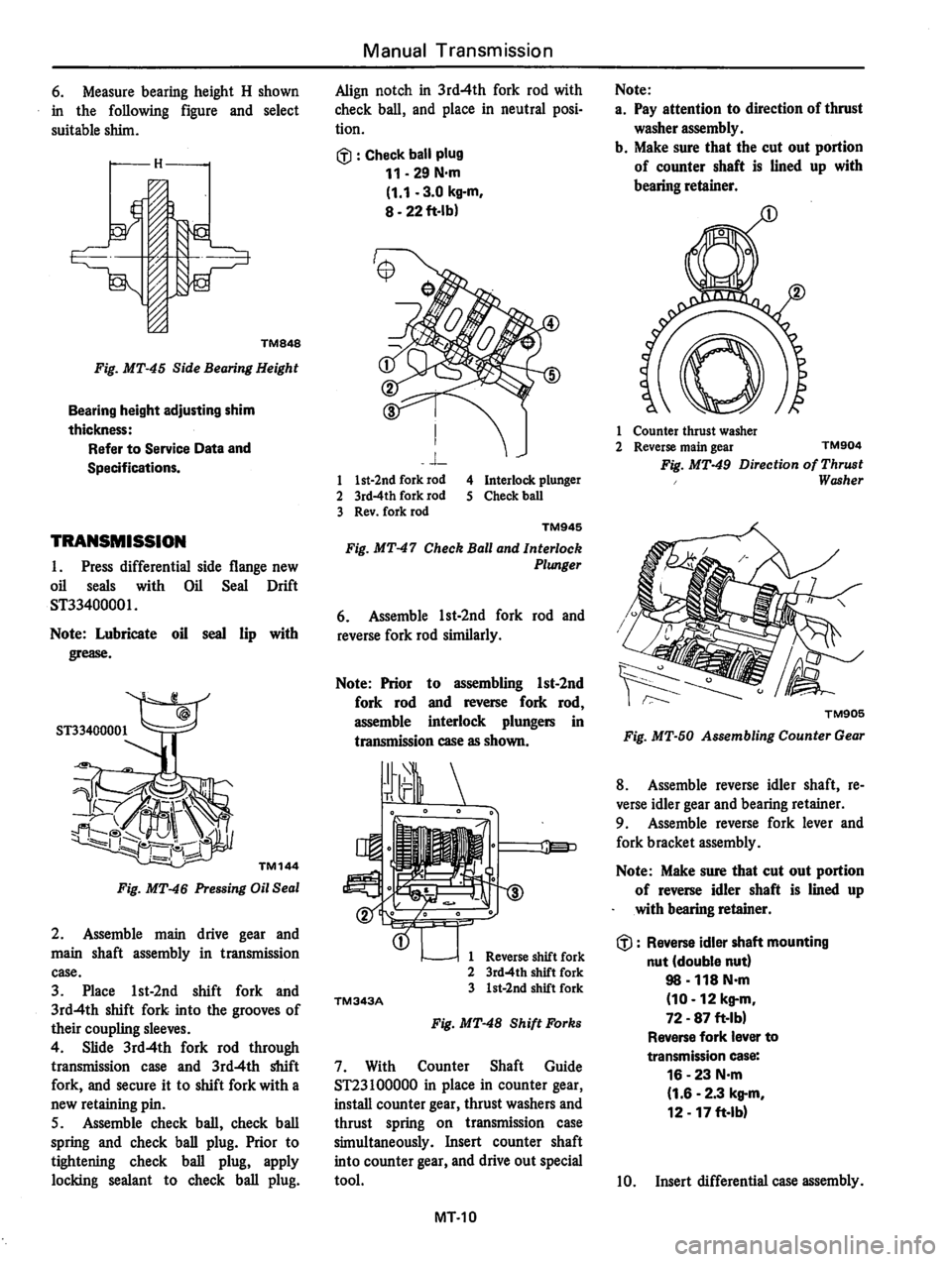 DATSUN 310 1981  Service Repair Manual 