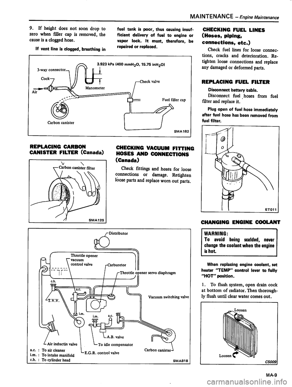 DATSUN 310 1981 Service User Guide DATSUN 310 1981 Service User Guide