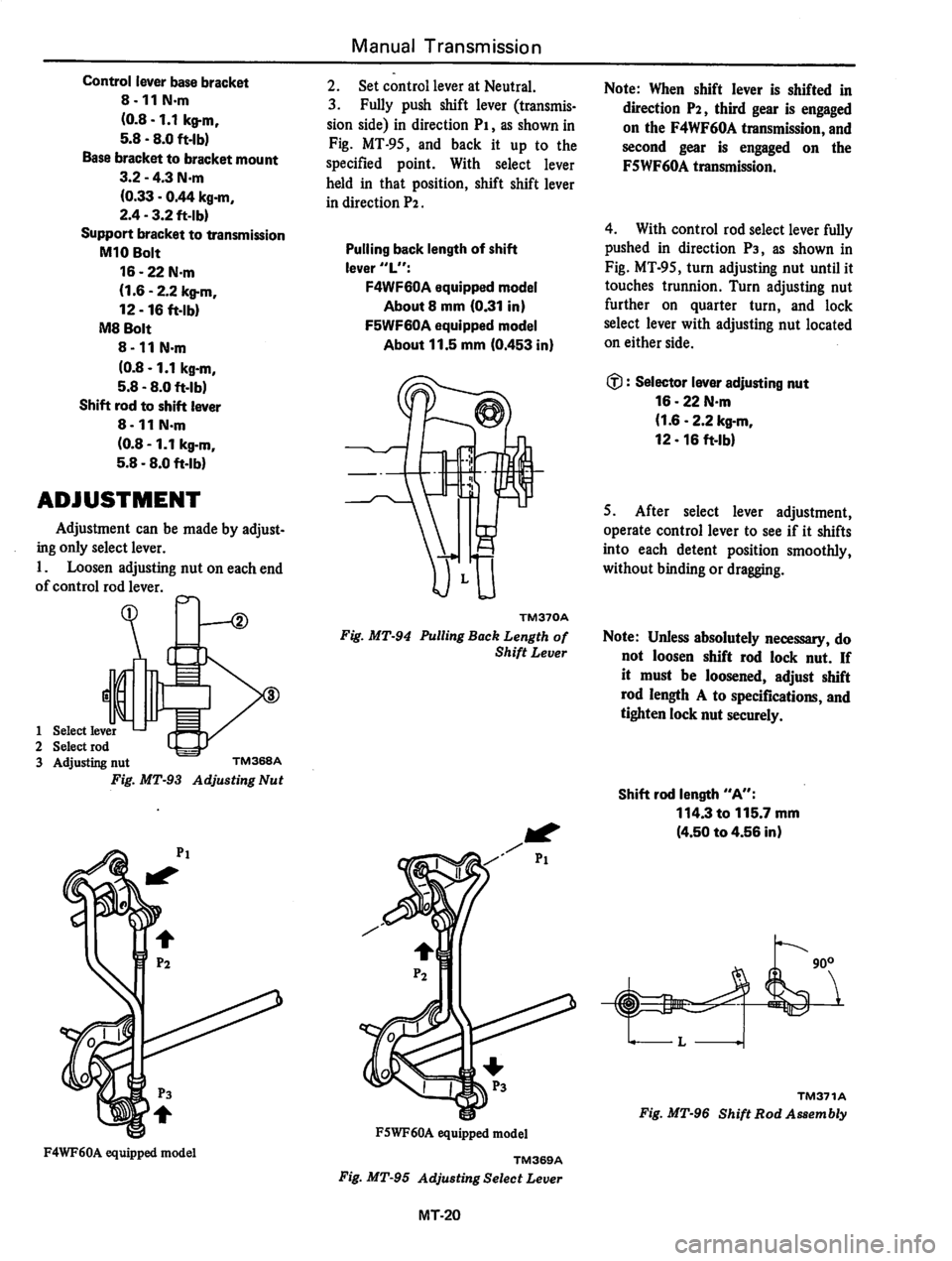 DATSUN 310 1981  Service Repair Manual 