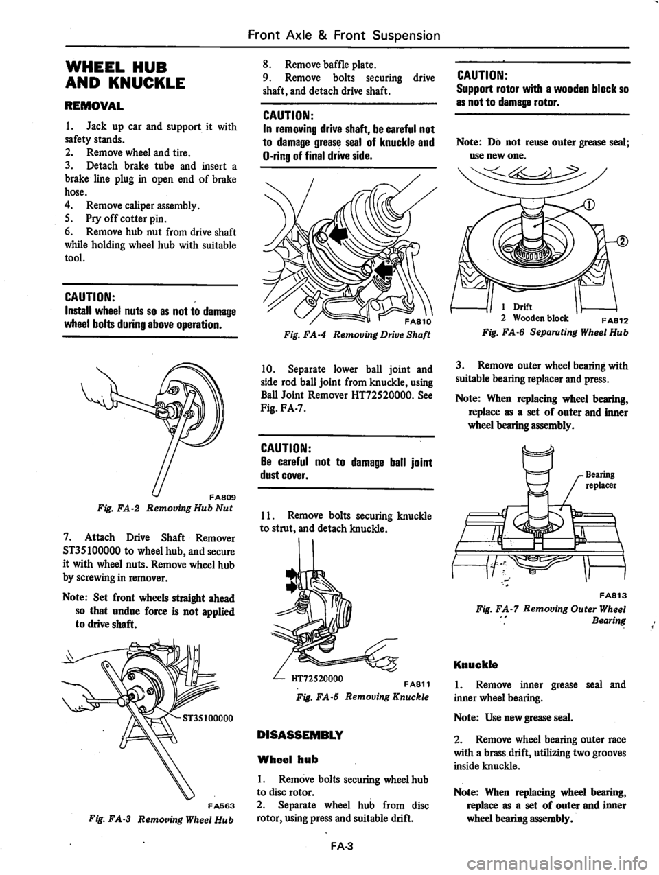 DATSUN 310 1981 Service Repair Manual DATSUN 310 1981 Service Repair Manual