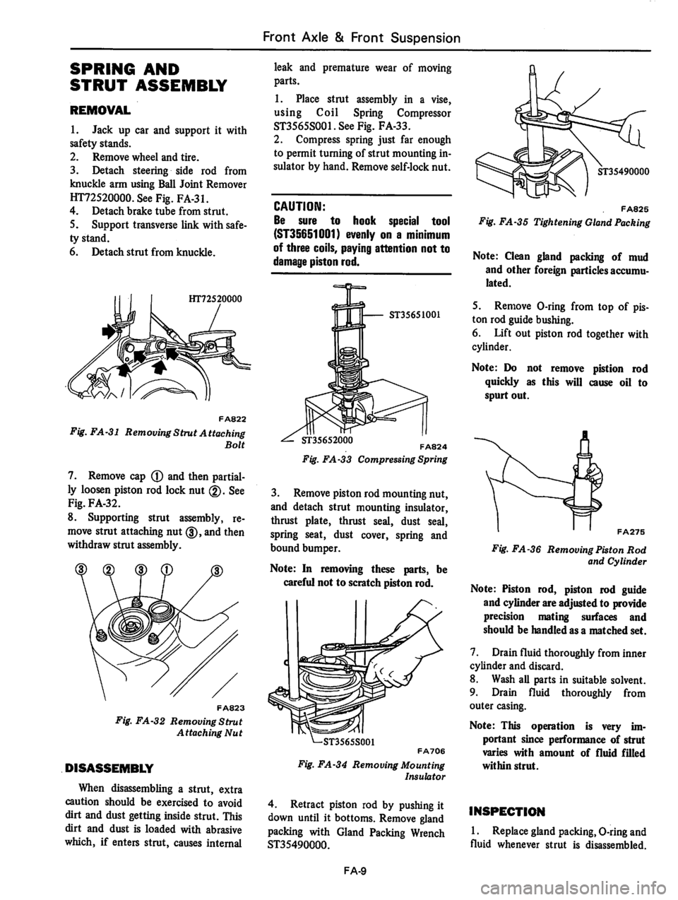 DATSUN 310 1981  Service Repair Manual 
