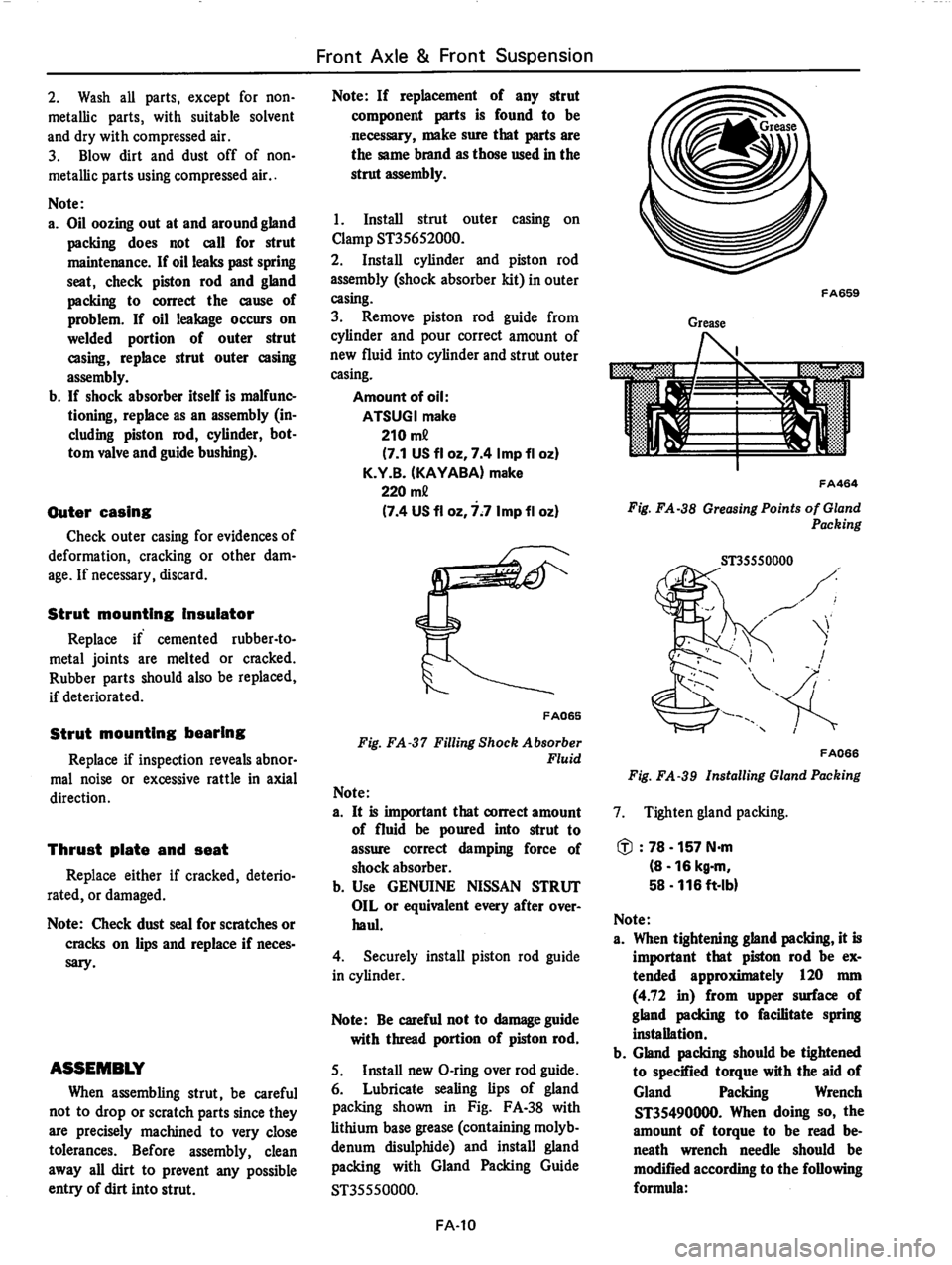 DATSUN 310 1981  Service Repair Manual 