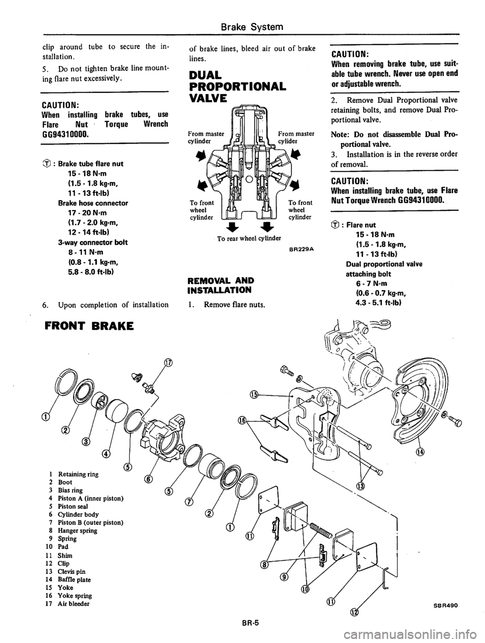 DATSUN 310 1981  Service Repair Manual 
