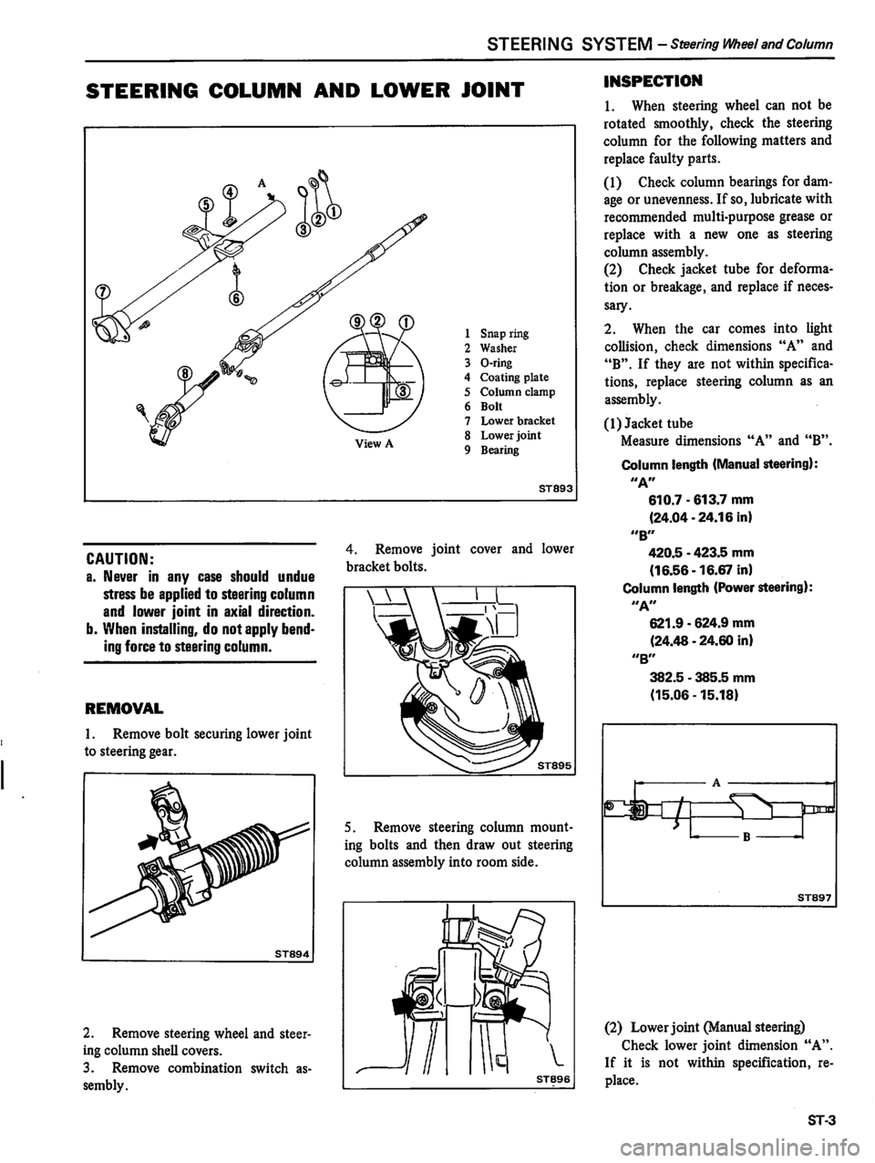 DATSUN 310 1981  Service Repair Manual 