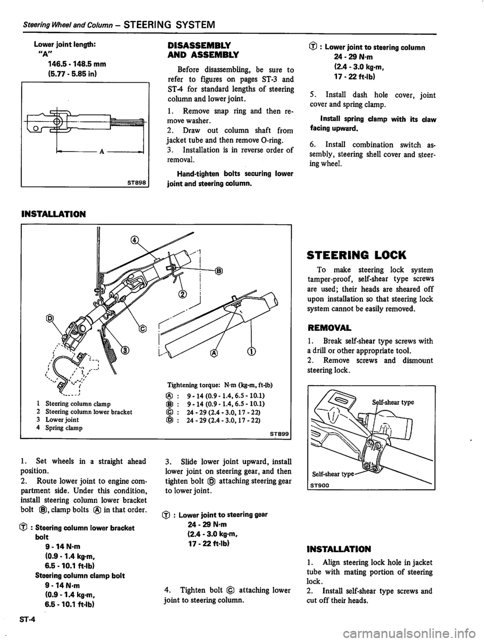 DATSUN 310 1981  Service Repair Manual 