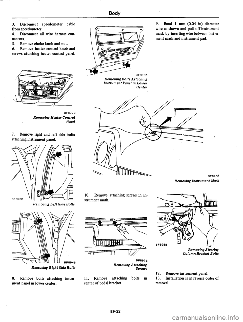 DATSUN 310 1981 Service Repair Manual DATSUN 310 1981 Service Repair Manual
