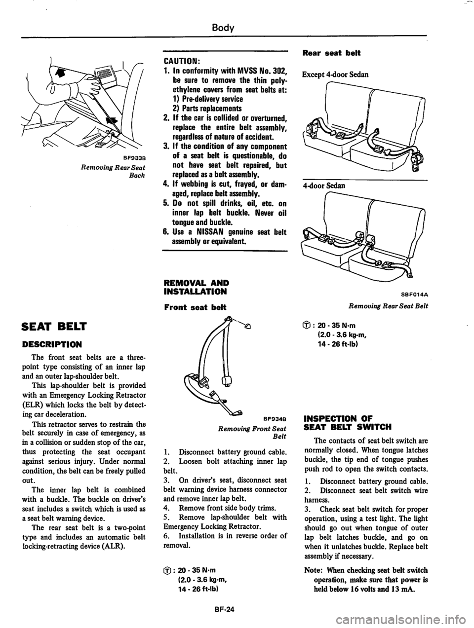 DATSUN 310 1981 Service Repair Manual DATSUN 310 1981 Service Repair Manual
