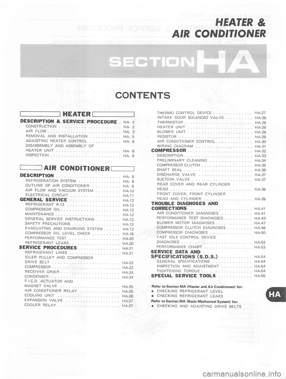 DATSUN 310 1981 Service Repair Manual DATSUN 310 1981 Service Repair Manual
