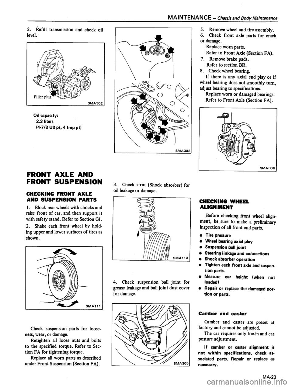 DATSUN 310 1981 Service Owners Guide DATSUN 310 1981 Service Owners Guide