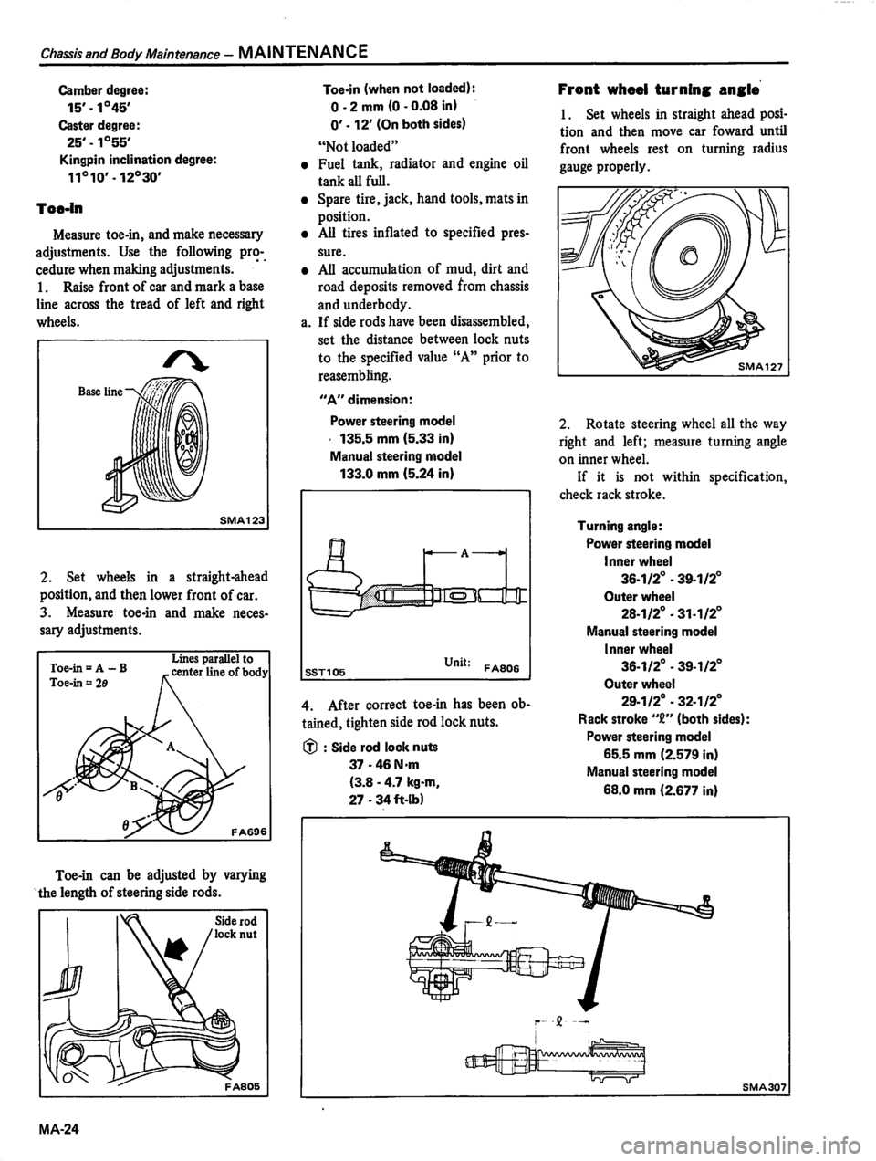 DATSUN 310 1981 Service Owners Guide DATSUN 310 1981 Service Owners Guide