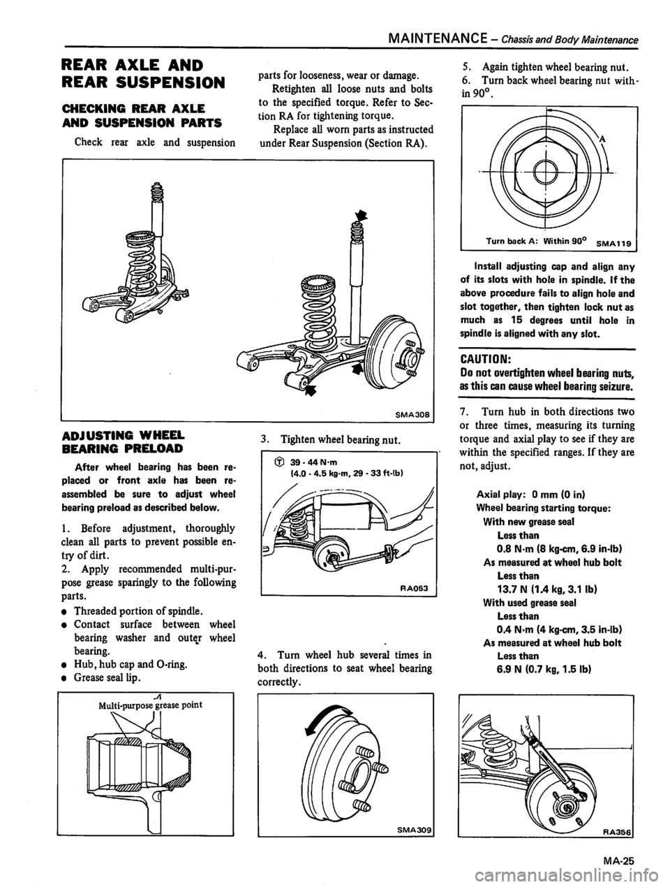 DATSUN 310 1981 Service Owners Guide DATSUN 310 1981 Service Owners Guide