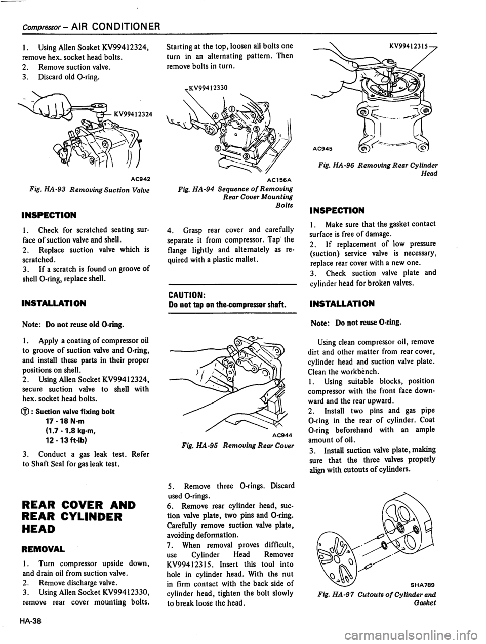 DATSUN 310 1981 Service Repair Manual DATSUN 310 1981 Service Repair Manual