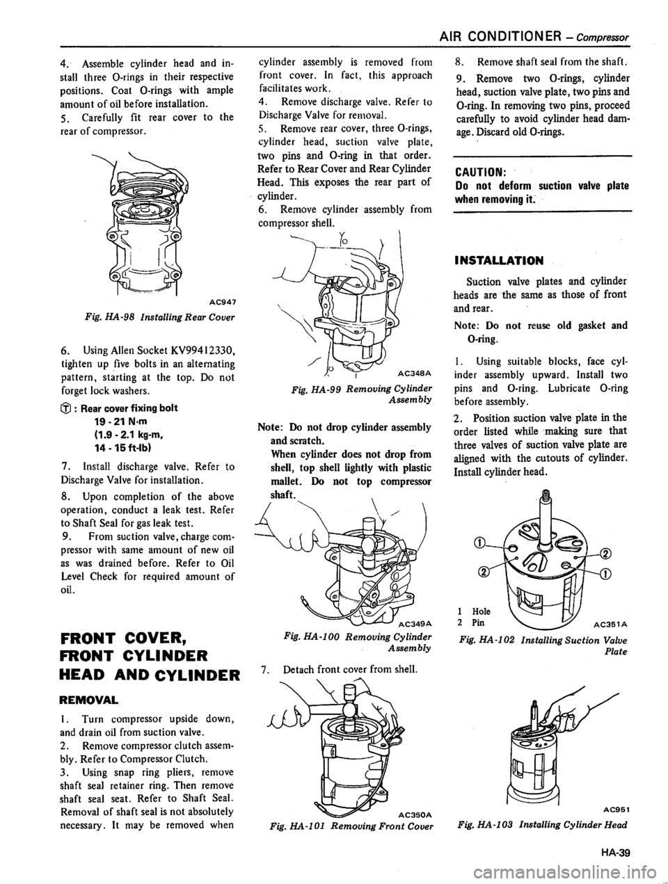 DATSUN 310 1981 Service Repair Manual DATSUN 310 1981 Service Repair Manual