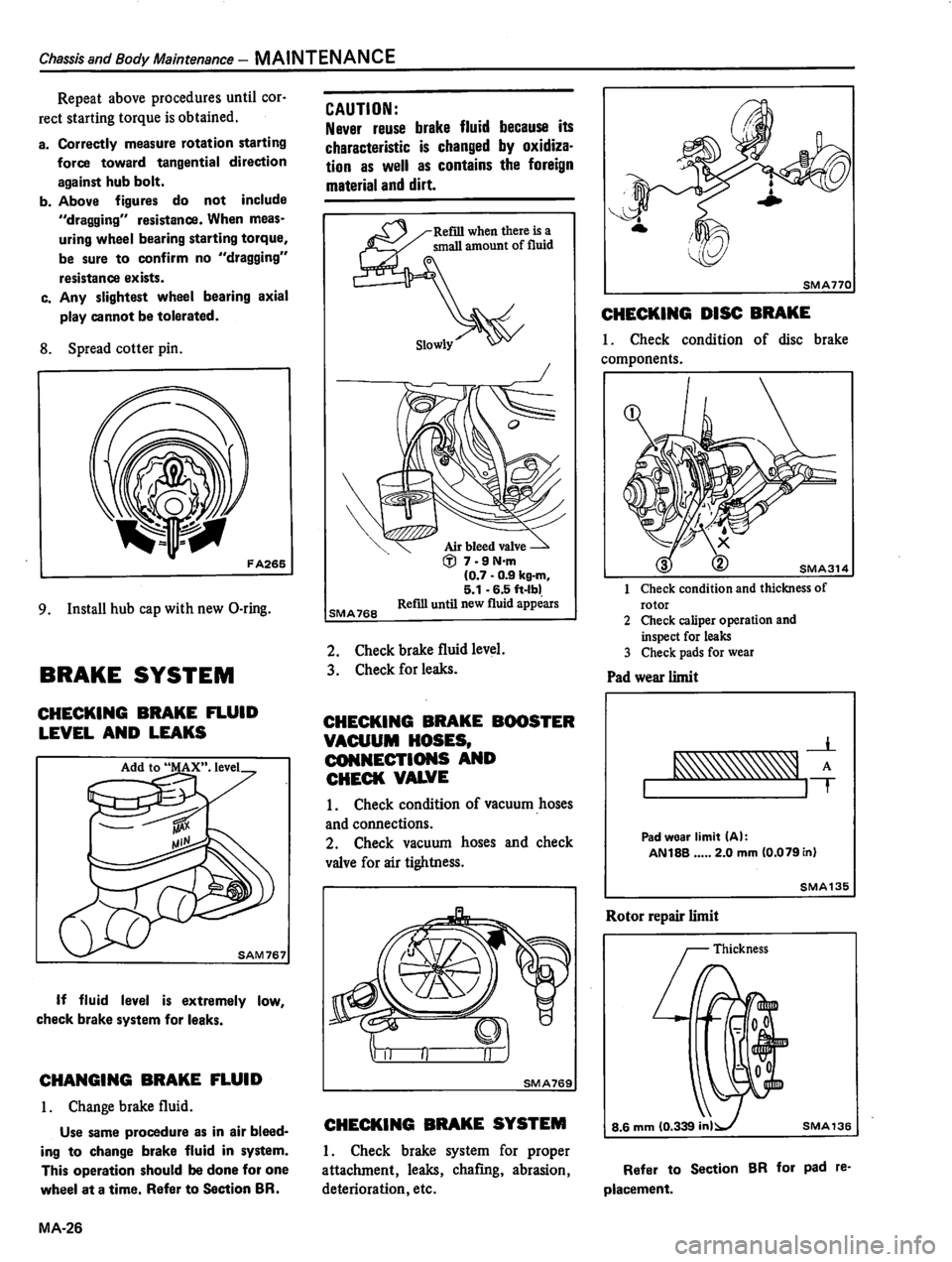 DATSUN 310 1981 Service Owners Guide DATSUN 310 1981 Service Owners Guide
