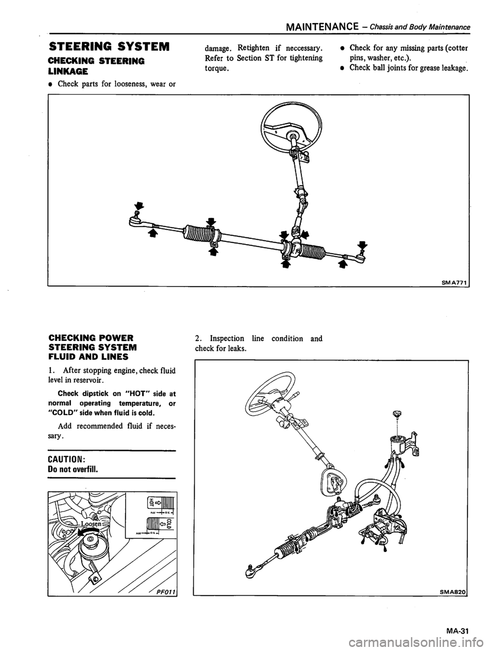 DATSUN 310 1981 Service Service Manual DATSUN 310 1981 Service Service Manual