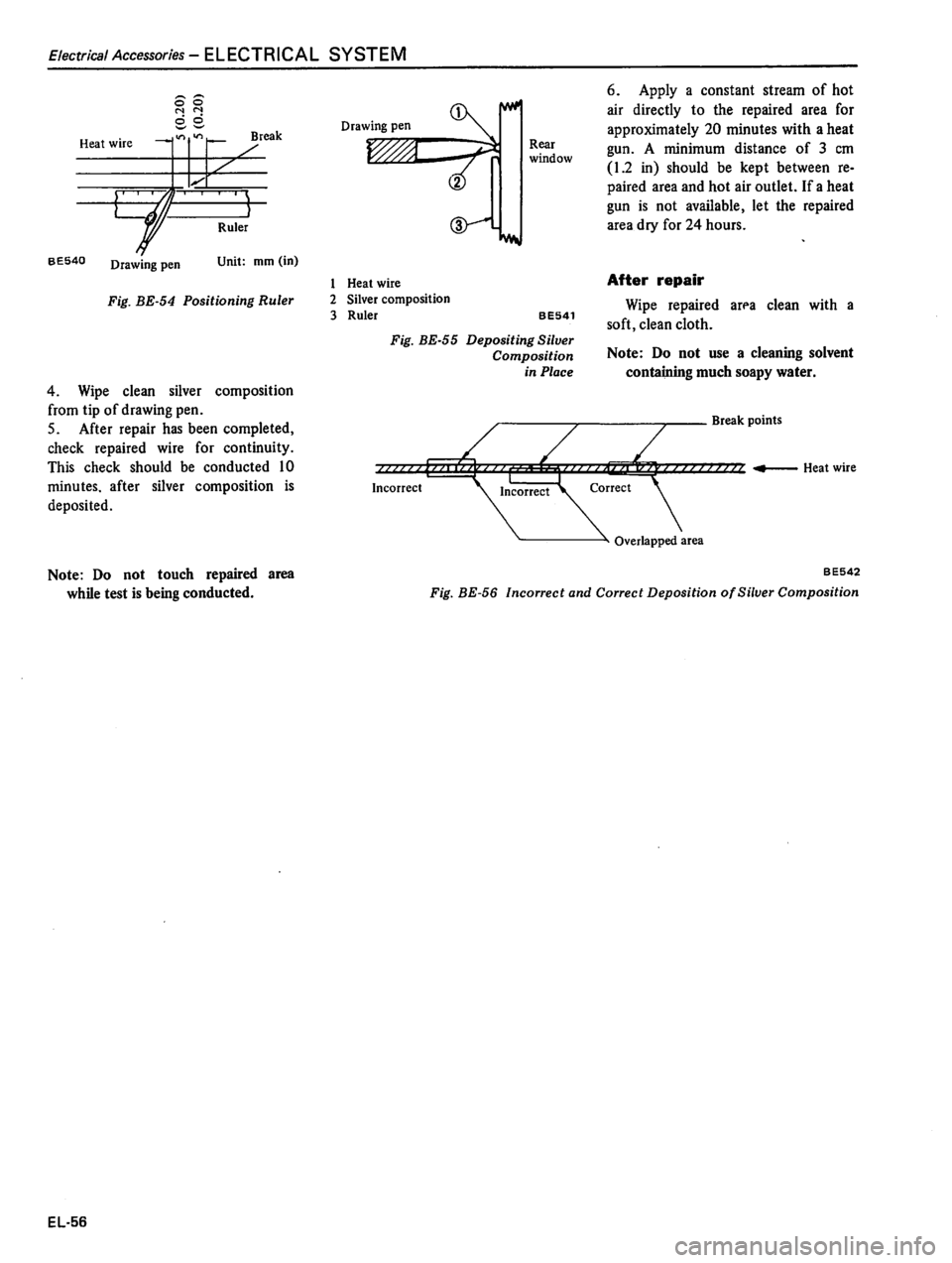 DATSUN 310 1981  Service Repair Manual 