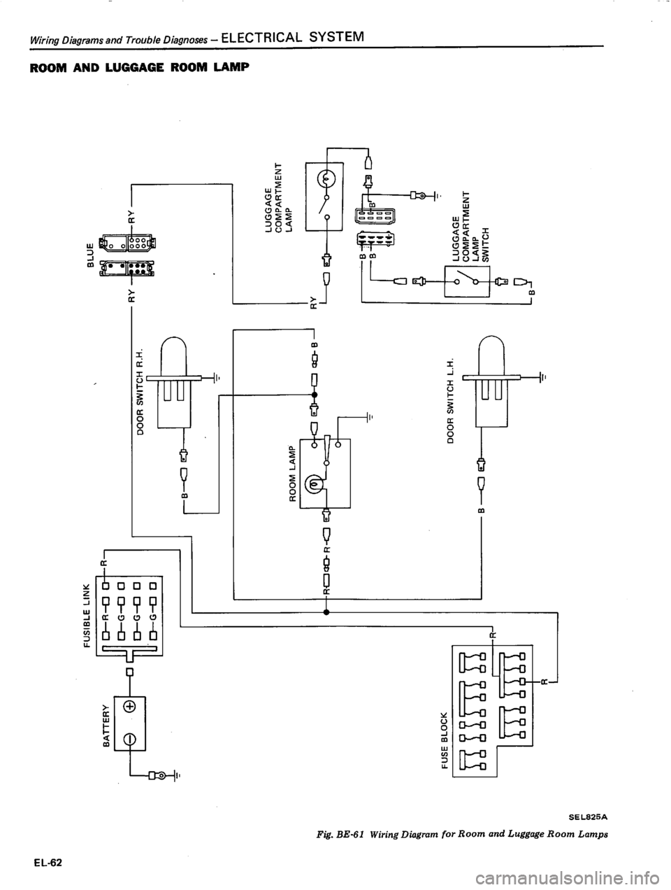 DATSUN 310 1981  Service Repair Manual 