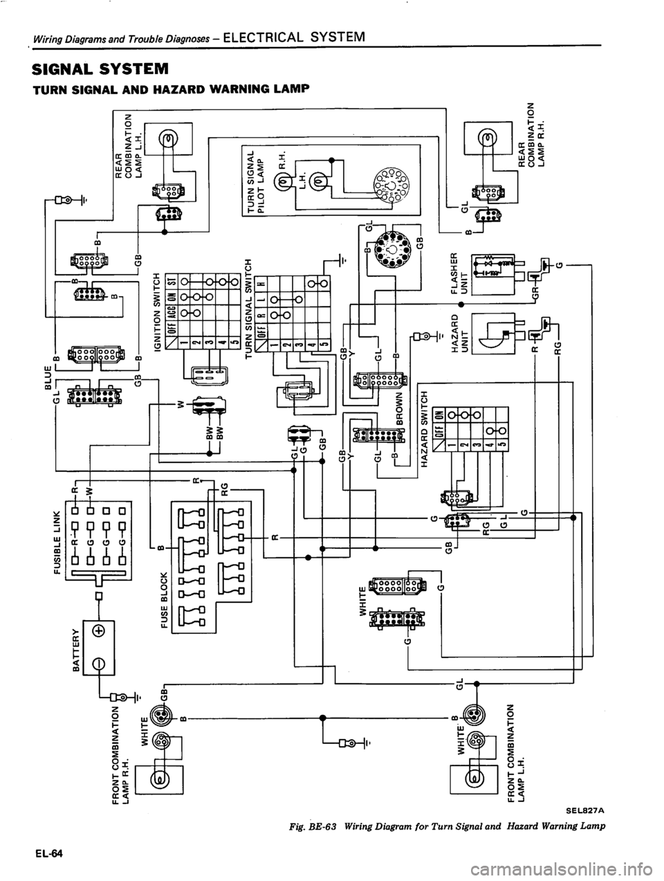 DATSUN 310 1981  Service Repair Manual 