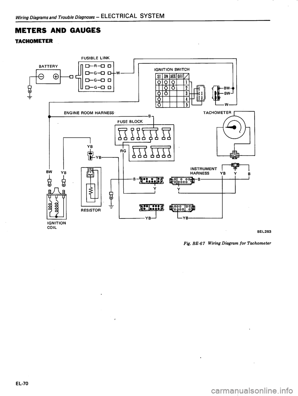DATSUN 310 1981  Service Repair Manual 