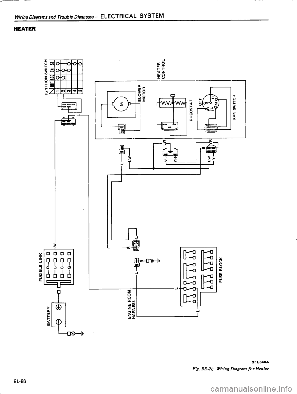 DATSUN 310 1981  Service Repair Manual 