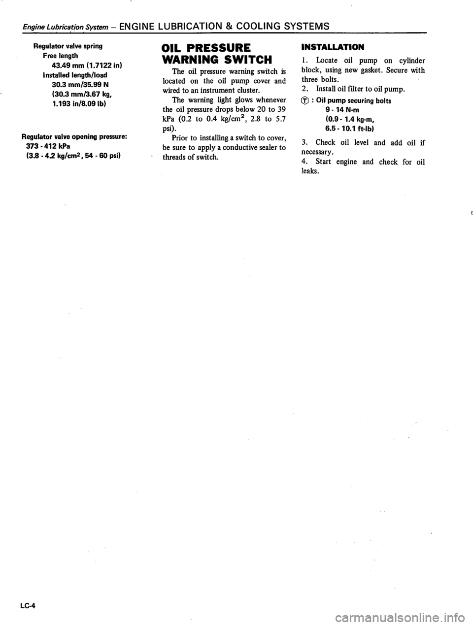 DATSUN 310 1981 Service Manual PDF DATSUN 310 1981 Service Manual PDF