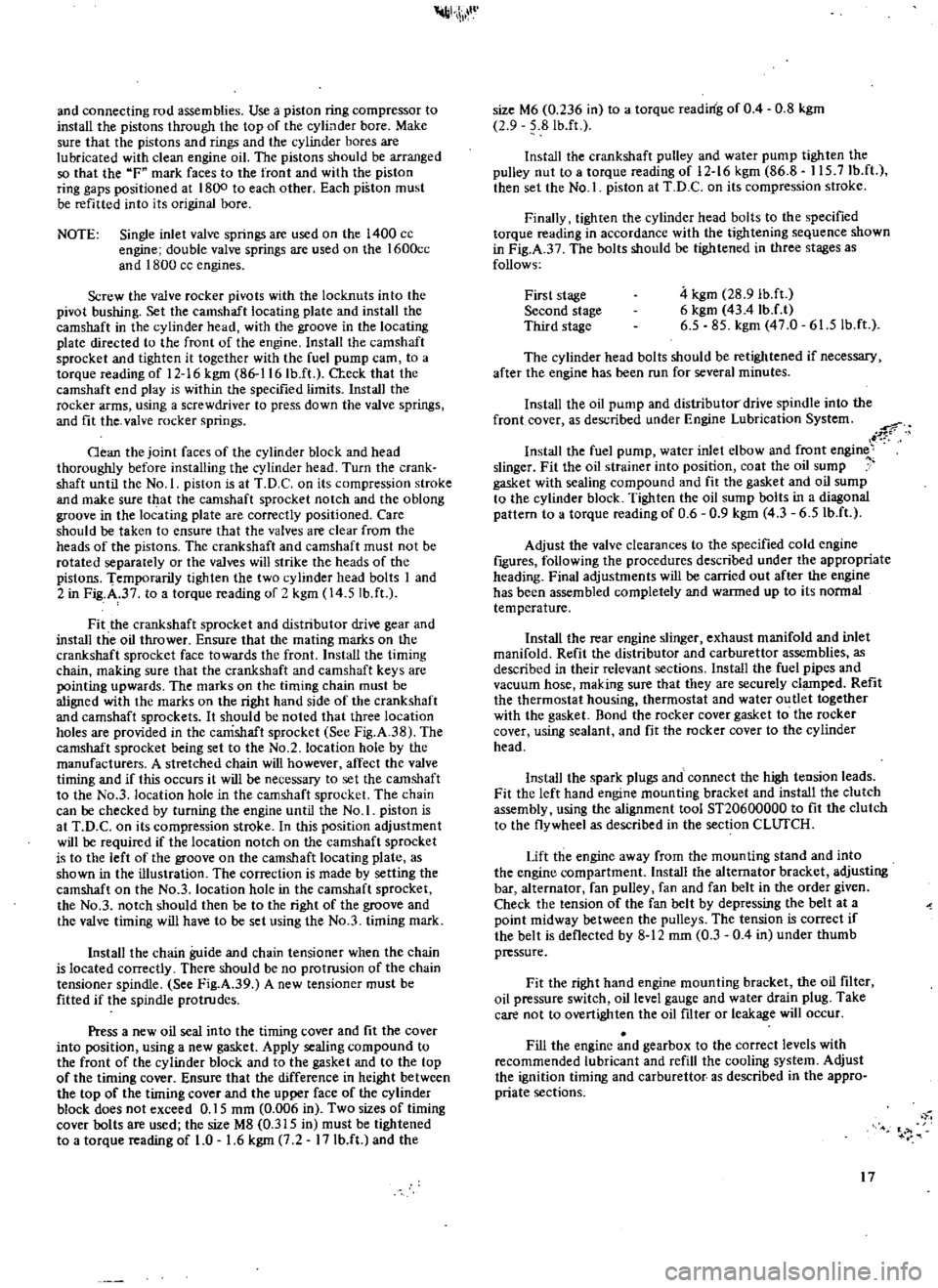 DATSUN 510 1969  Service User Guide 
h 
W

and

connecting 
rod 
assemblies 
Use 
a

piston 
ring

compressor 
to

install 
the

pistons 
through 
the

top 
of 
the

cylbder 
bore 
Make

sure 
that 
the

pistons 
and

rings 
and 
the 
c