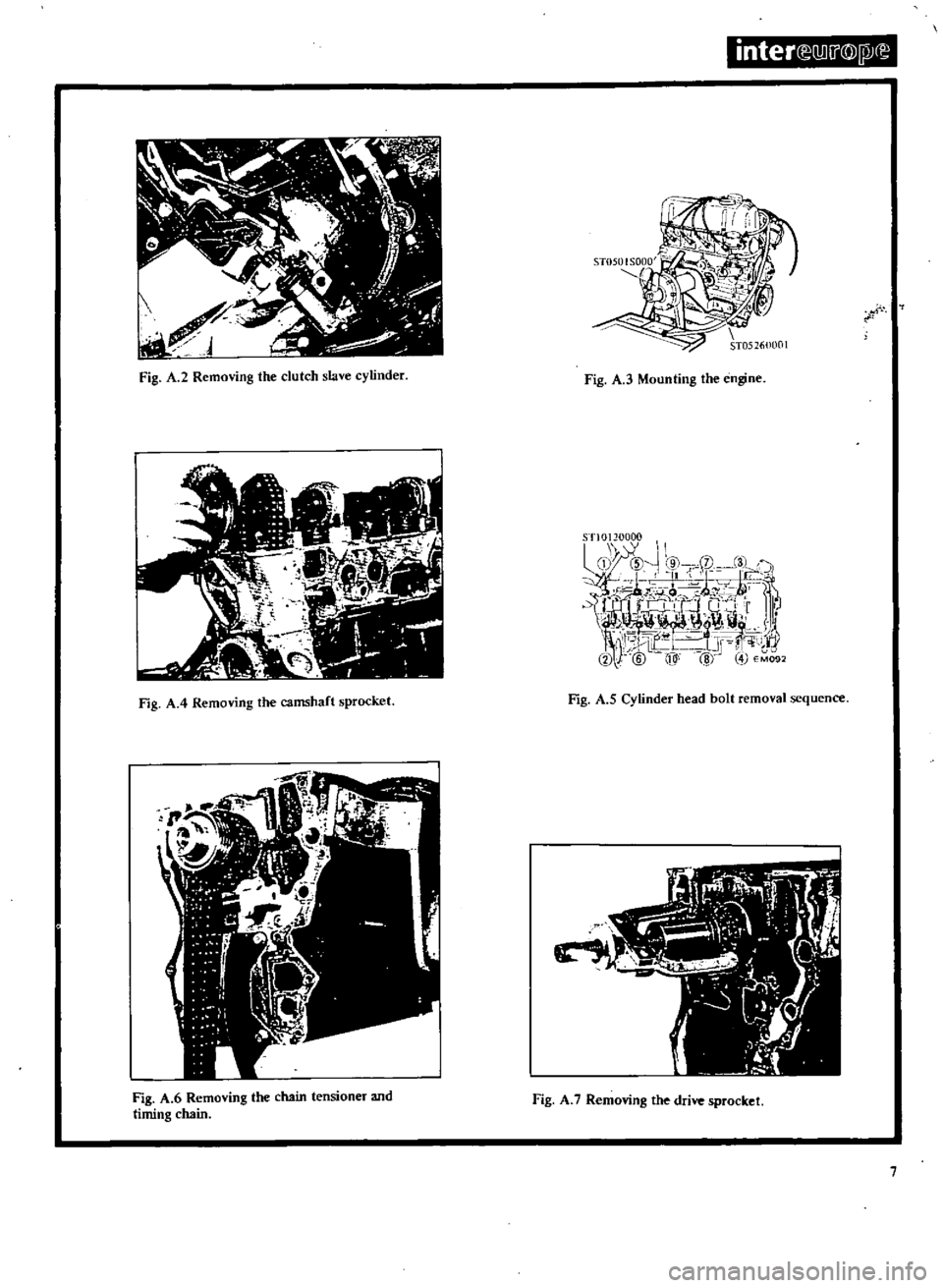 DATSUN 510 1969 Service Repair Manual
fl
J
J
f
1
ST052fiOOOl
Fig
A
2
Removing
the
clutch
slave
cylinder
Fig
A
3
Mounting
the
engine
STI
0
120000
CI
@
j
91
7
m
I3L
I
T
IC
t
J
i1
C
J
6
i
11
j
1
j
4 DATSUN 510 1969 Service Repair Manual
fl
J
J
f
1
ST052fiOOOl
Fig
A
2
Removing
the
clutch
slave
cylinder
Fig
A
3
Mounting
the
engine
STI
0
120000
CI
@
j
91
7
m
I3L
I
T
IC
t
J
i1
C
J
6
i
11
j
1
j
4