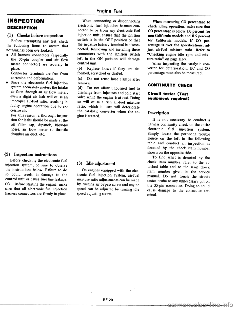 DATSUN 510 1979  Service Repair Manual 