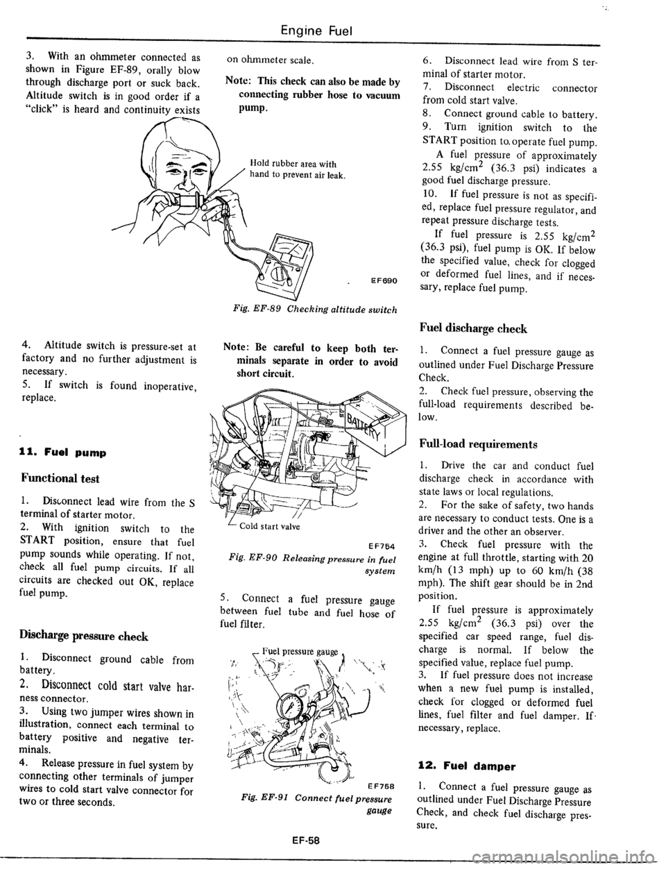 DATSUN 510 1979  Service Repair Manual 