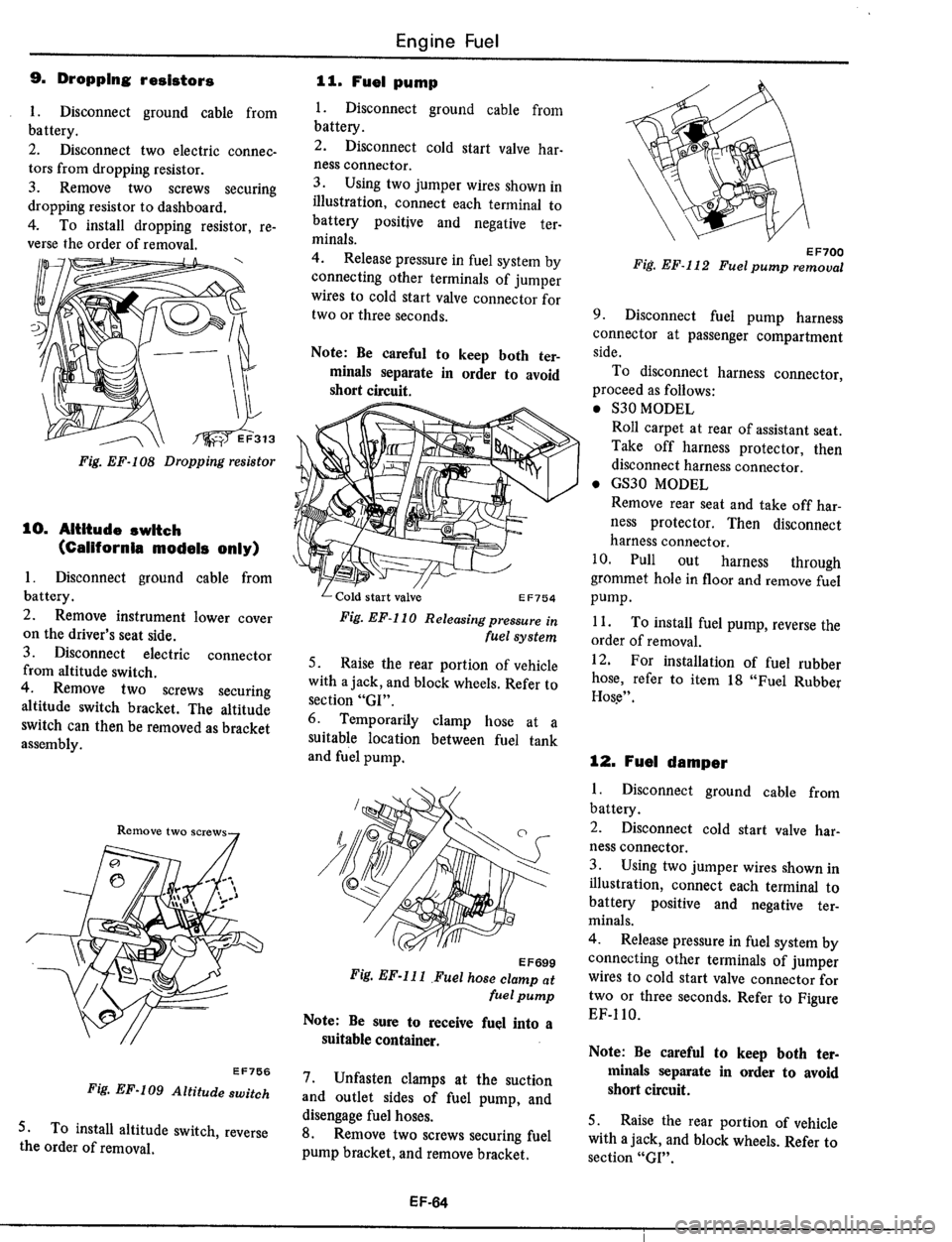 DATSUN 510 1979  Service Repair Manual 