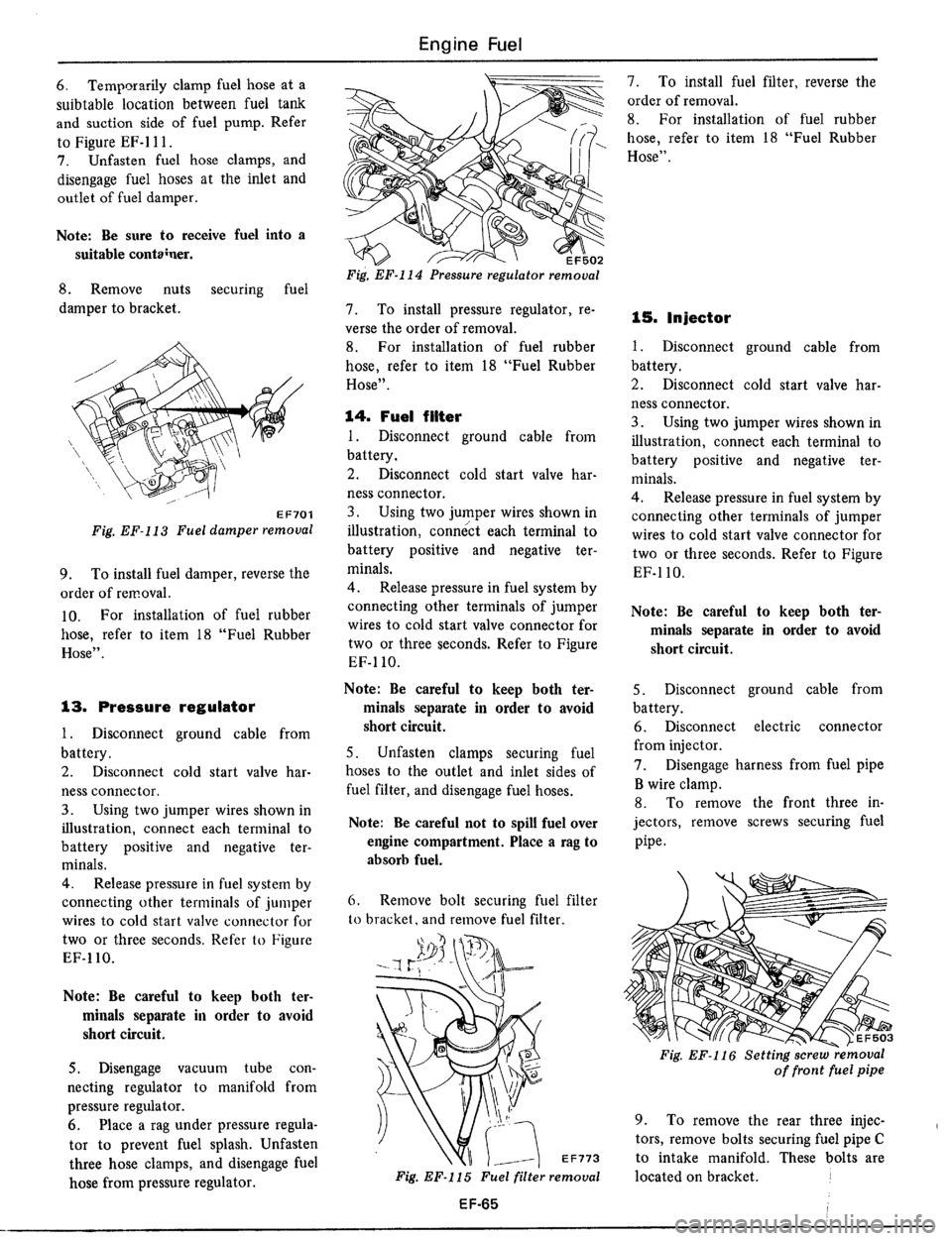 DATSUN 510 1979  Service Repair Manual 