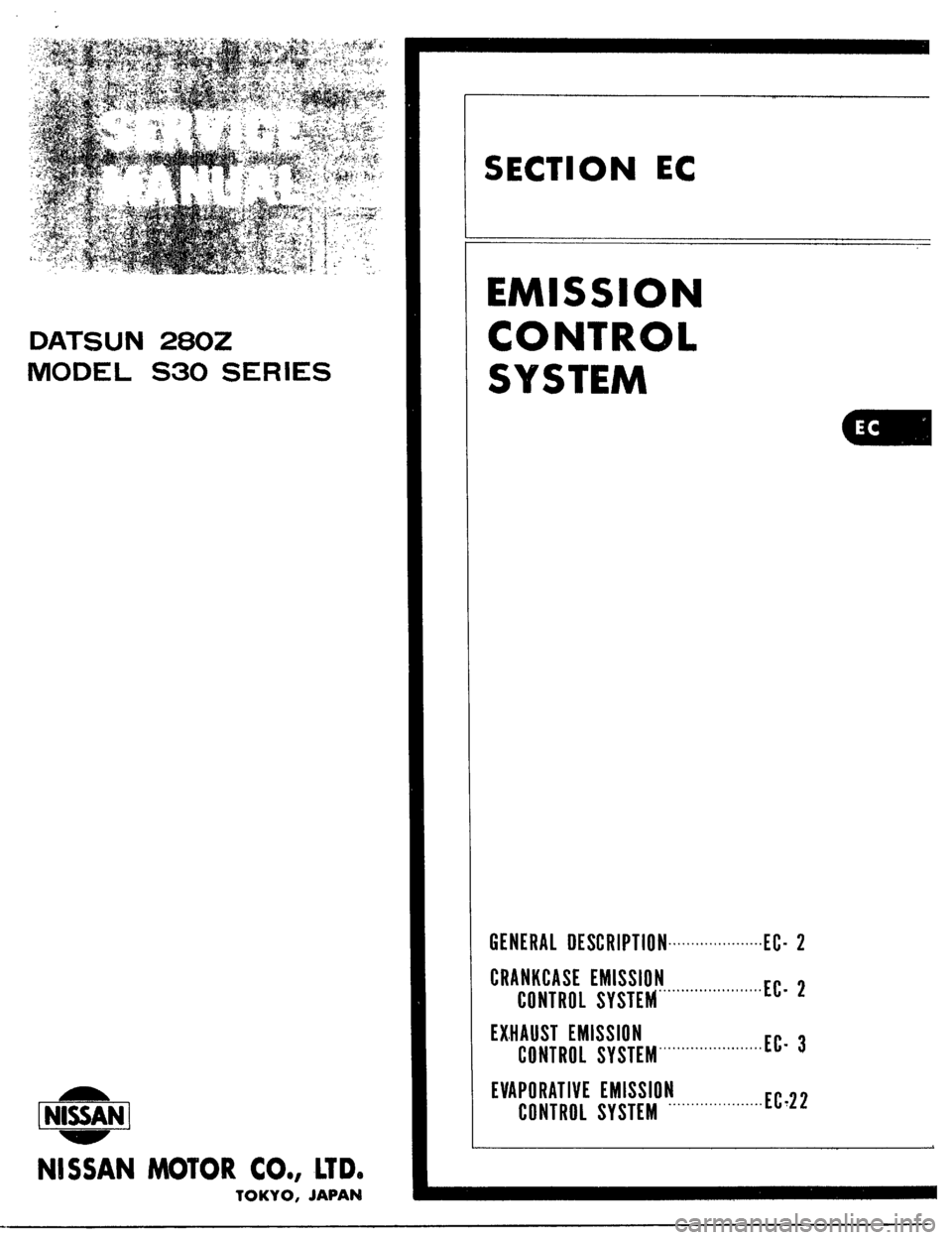 DATSUN 510 1979  Service Repair Manual 