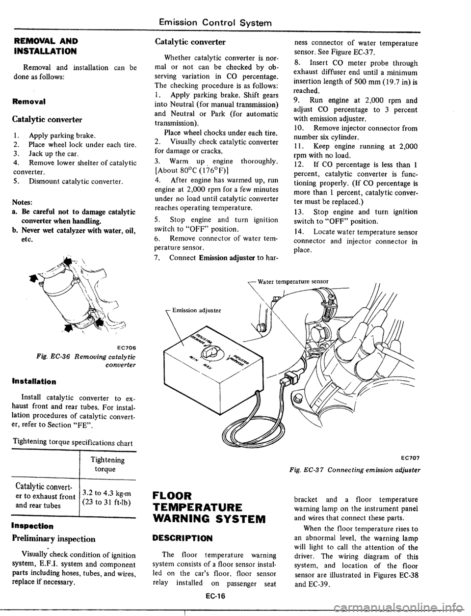 DATSUN 510 1979 Service Repair Manual DATSUN 510 1979 Service Repair Manual