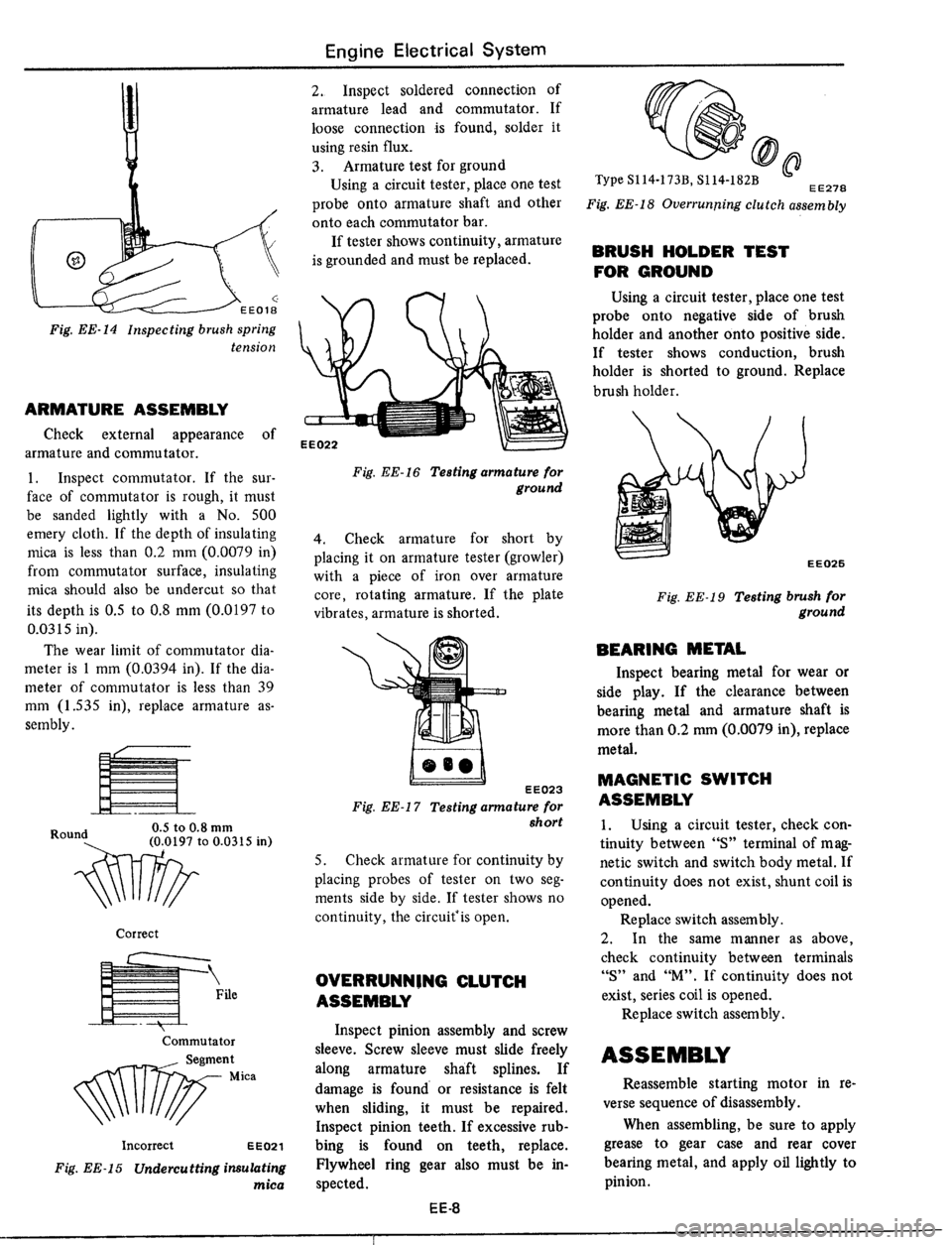 DATSUN 510 1979 Service Repair Manual DATSUN 510 1979 Service Repair Manual