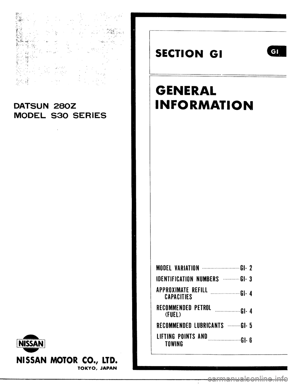 DATSUN 510 1979  Service Repair Manual 