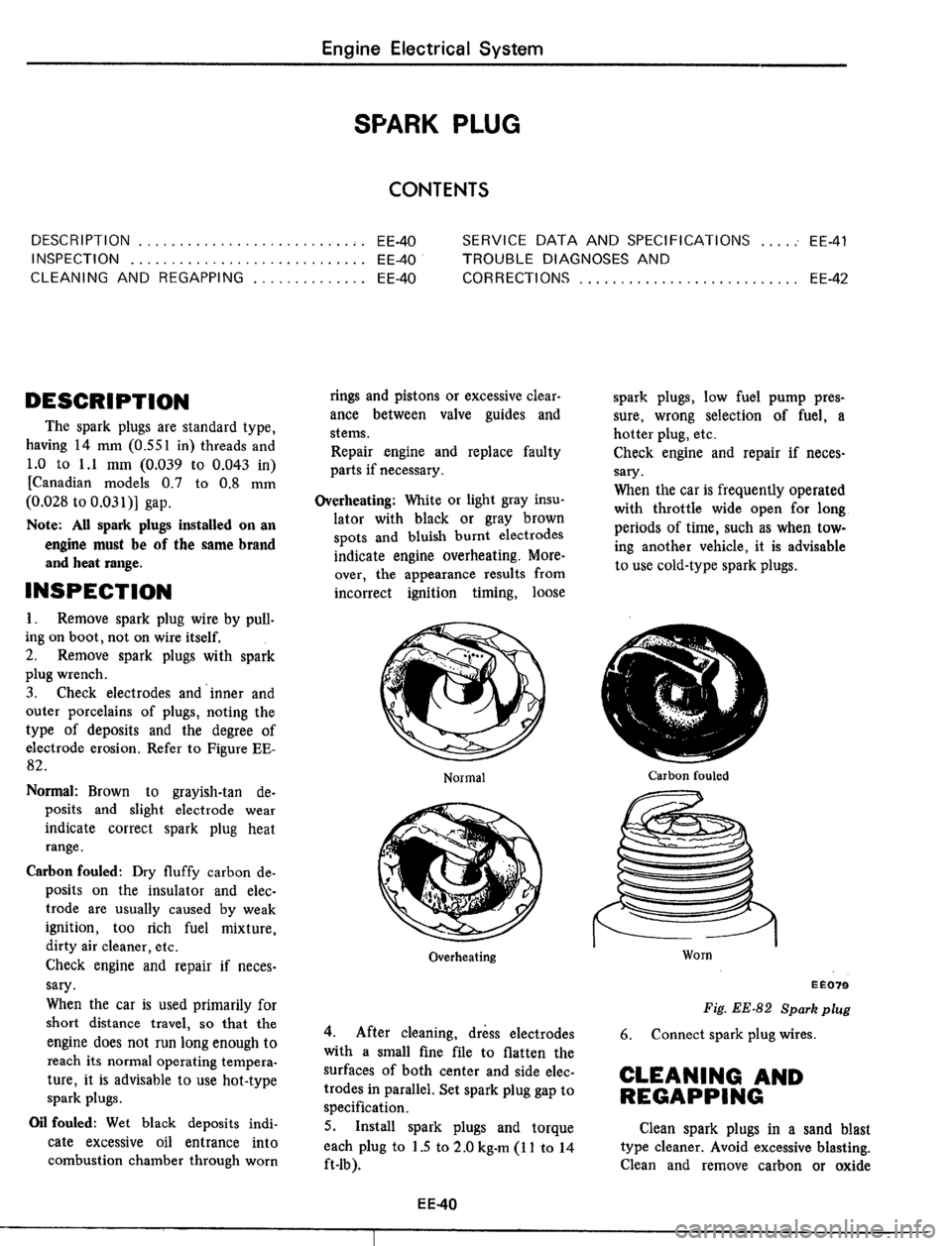 DATSUN 510 1979  Service Repair Manual 
