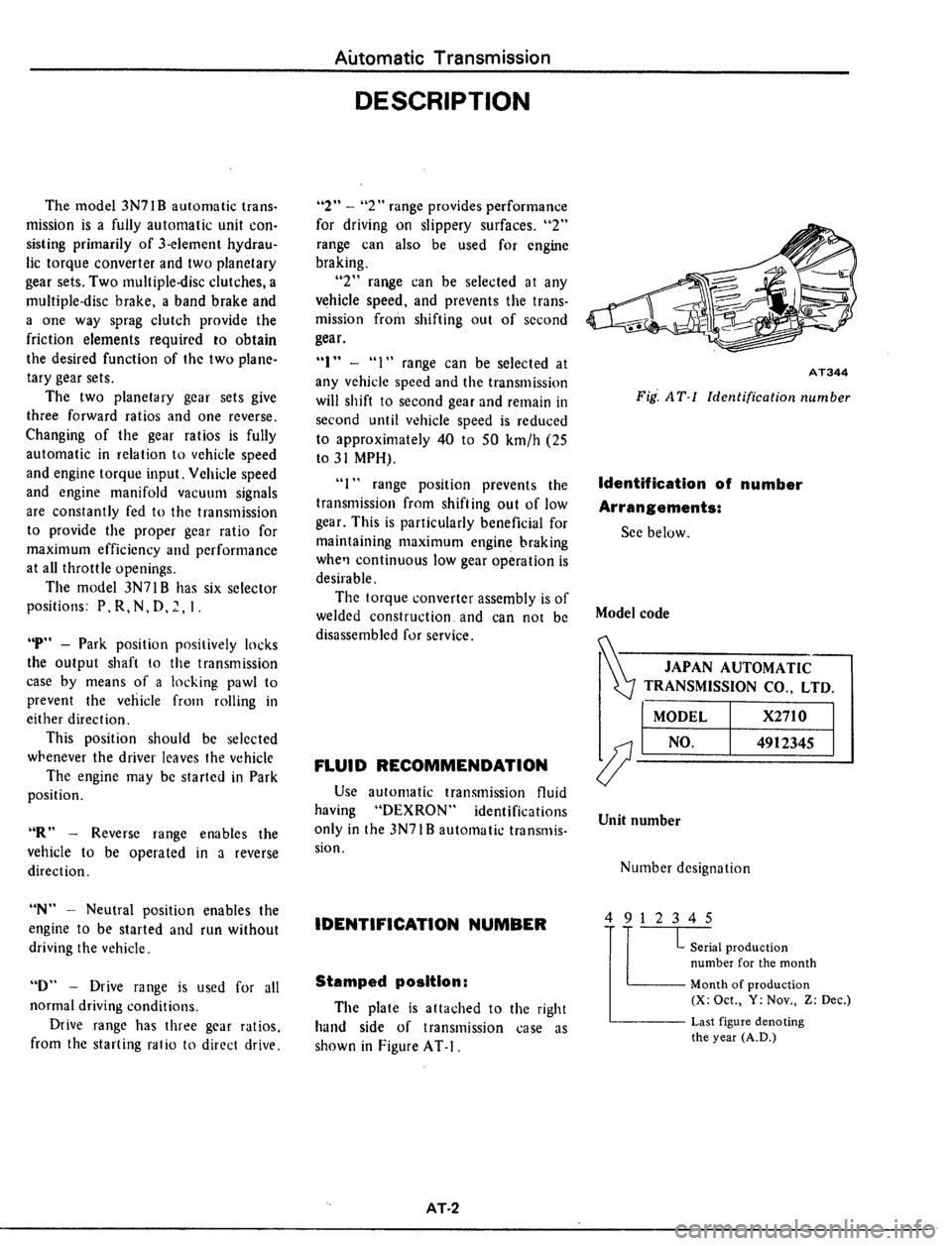 DATSUN 510 1979 Service Repair Manual DATSUN 510 1979 Service Repair Manual